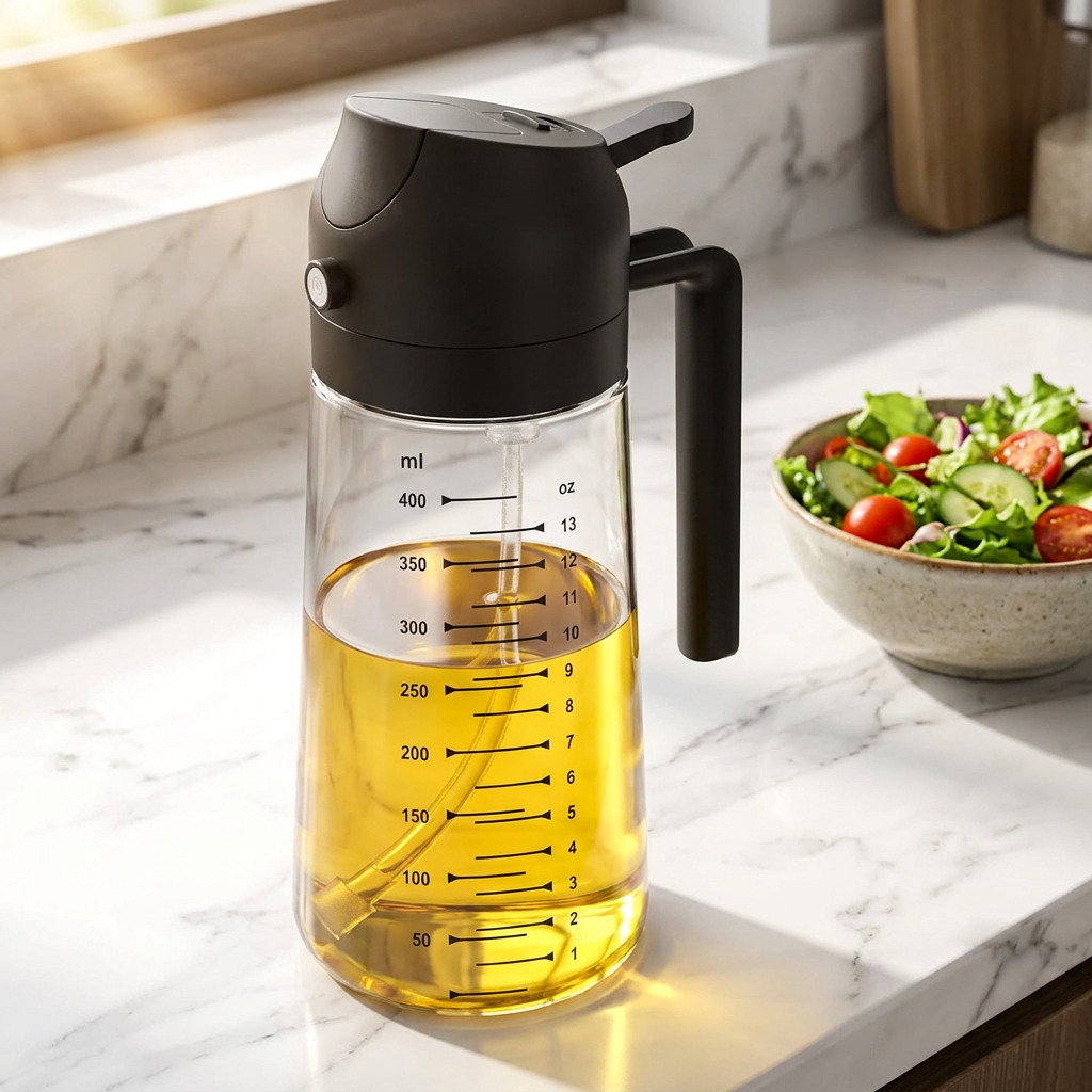 Bérange House 2-in-1 Glass Oil Sprayer